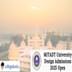 MITADT University Design Admissions 2025 Open; Apply Before February 28